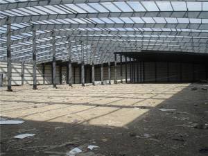 Low cost prefab steel structure workshop