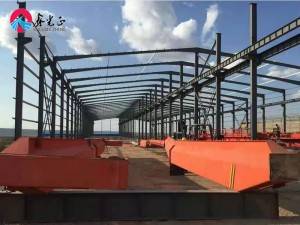Construction design prefabricated steel structure warehouse workshop shed building