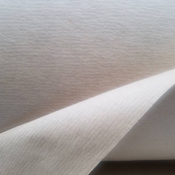 PE coated crepe paper