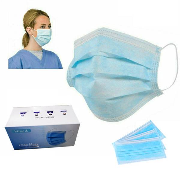 New Arrival China manufacturer china facemask 3 ply non-woven disposable face mask Featured Image