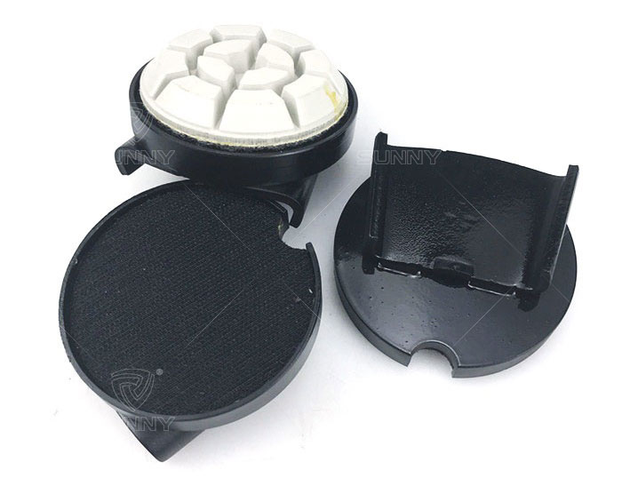 Adapter for easy changing resin polishing pad 3 inch for HTC Floor Grinder 
