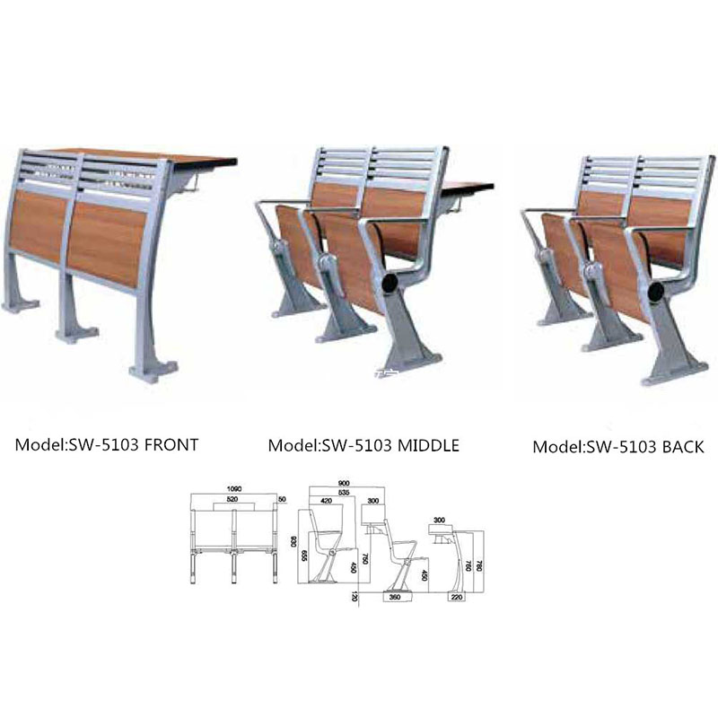 China New Fashion Design For Folding Classroom Chairs