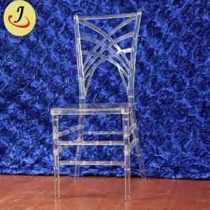 Gewilde troue Hotel Ice Plastic Chiavari-stoel SF-X09