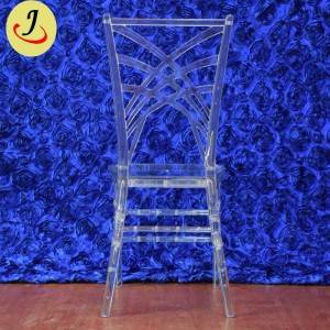 Popular wedding Used Hotel Ice Plastic Chiavari Chair SF-X09