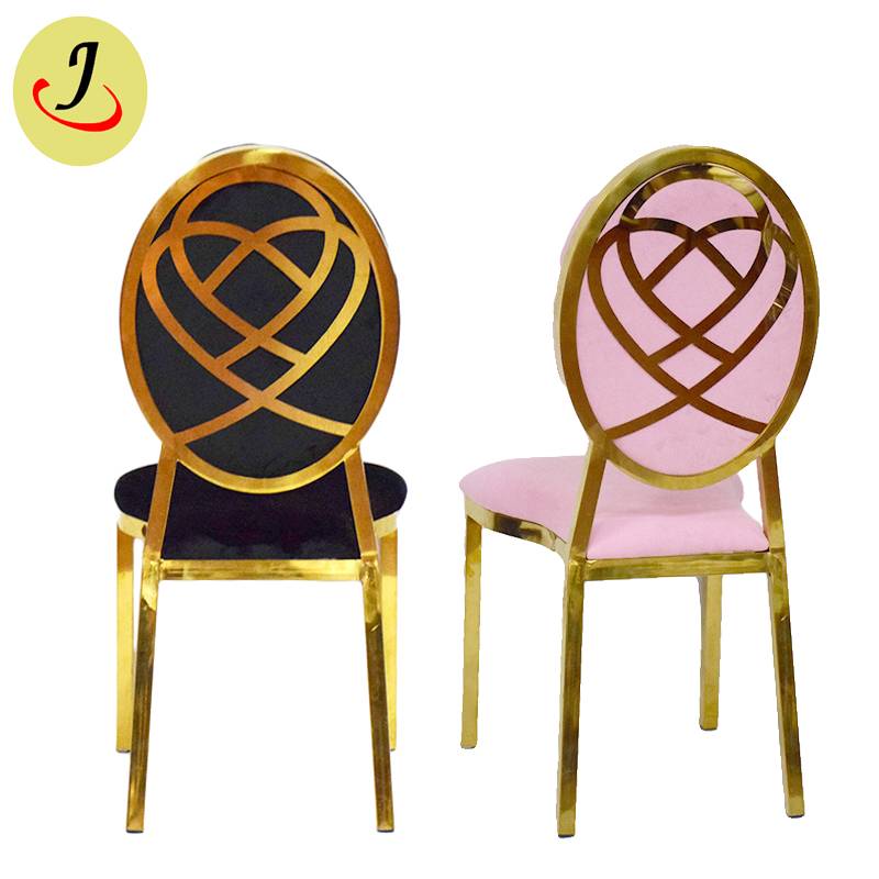 factory supply Round Shape pattern Stainless Steel Dining Chair  SF-SS029 Featured Image