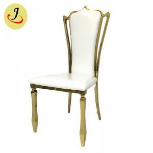 newest design Factory supply golden Stainless Steel hotel wedding Chair  SF-SS027