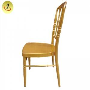 Commercial modern style stacking golden luxury Tiffany chair  FS-TC07