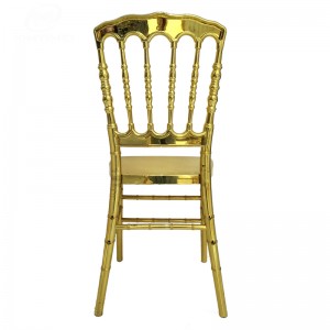 Gold Plastic napoleon chair SF-RCC10