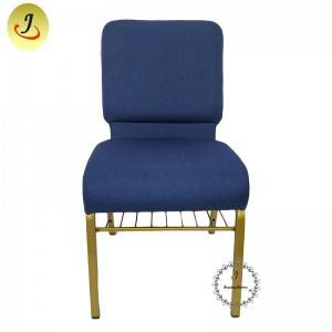 ຜະລິດຕະພັນໃຫມ່ລາຄາ Chiese ໂຮງງານຜະລິດວາງຊ້ອນກັນໄດ້ Chair ໂບດ / ຫໍປະຊຸມໂຮງລະຄອນໂບດ Chair SF-JC022