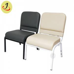 Competitive price royal armless leather church chair  SF-JC015