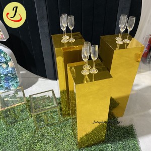 wholesale price Gold luxury flower stand decoration for wedding party event SF-WD047