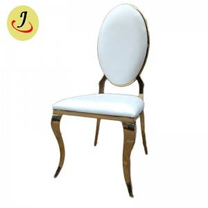 Factory supply golden Stainless Steel hotel wedding Chair  SF-SS026