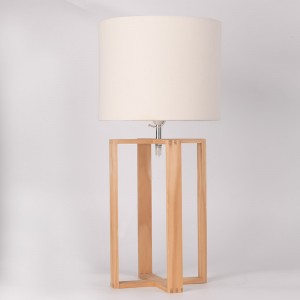 Wooden bordlampe-KL-WT203