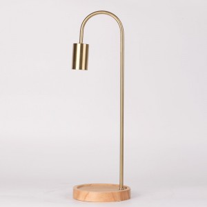 Dřevěná stolní lampa-KL9102T