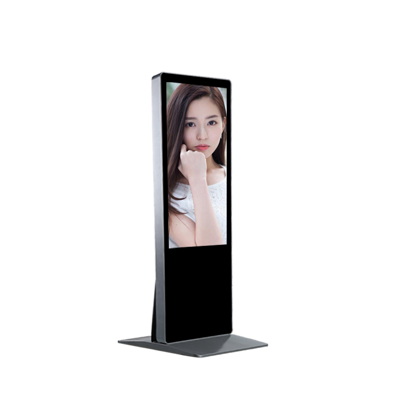42 '' فلور قائمہ وائی فائی ایچ ڈی اشتھار ڈسپلے، اکیلے کلدیوتا کھڑے، کیوسک کھڑا ہے