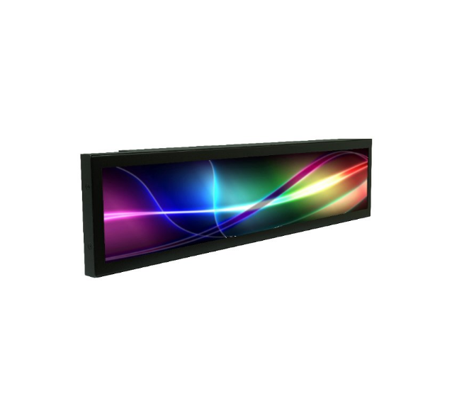 New products Stretched Bar Lcd display digital sigange with Wifi and Android OS5.1 14.9-86 inch