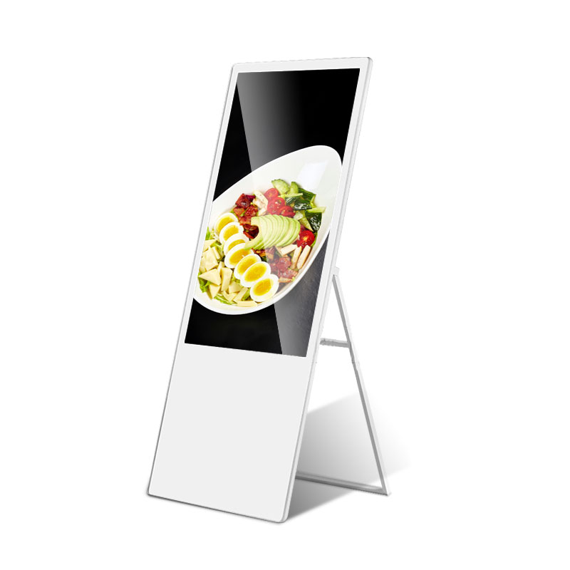 Portable LCD Digital Signage 55 inch portable totem display advertising sign holder lcd screen led display for advertising