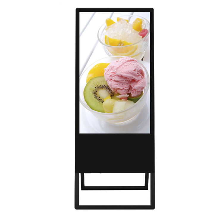 32/ 43 inch touch kiosk portable digital signage advertising screens