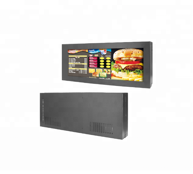 Hot Selling High Quality 14.9 Inch Stretched Bar Type LCD Display For Subway