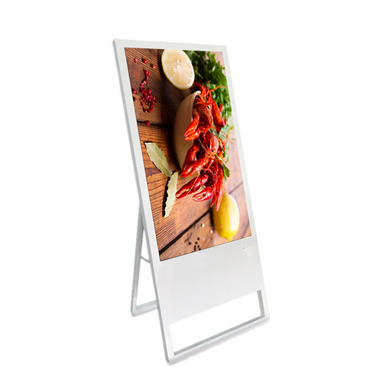 digital signage kiosk 43 inch 43in portable digital signage New Ultra Thin portable advertising screen Vertical media player