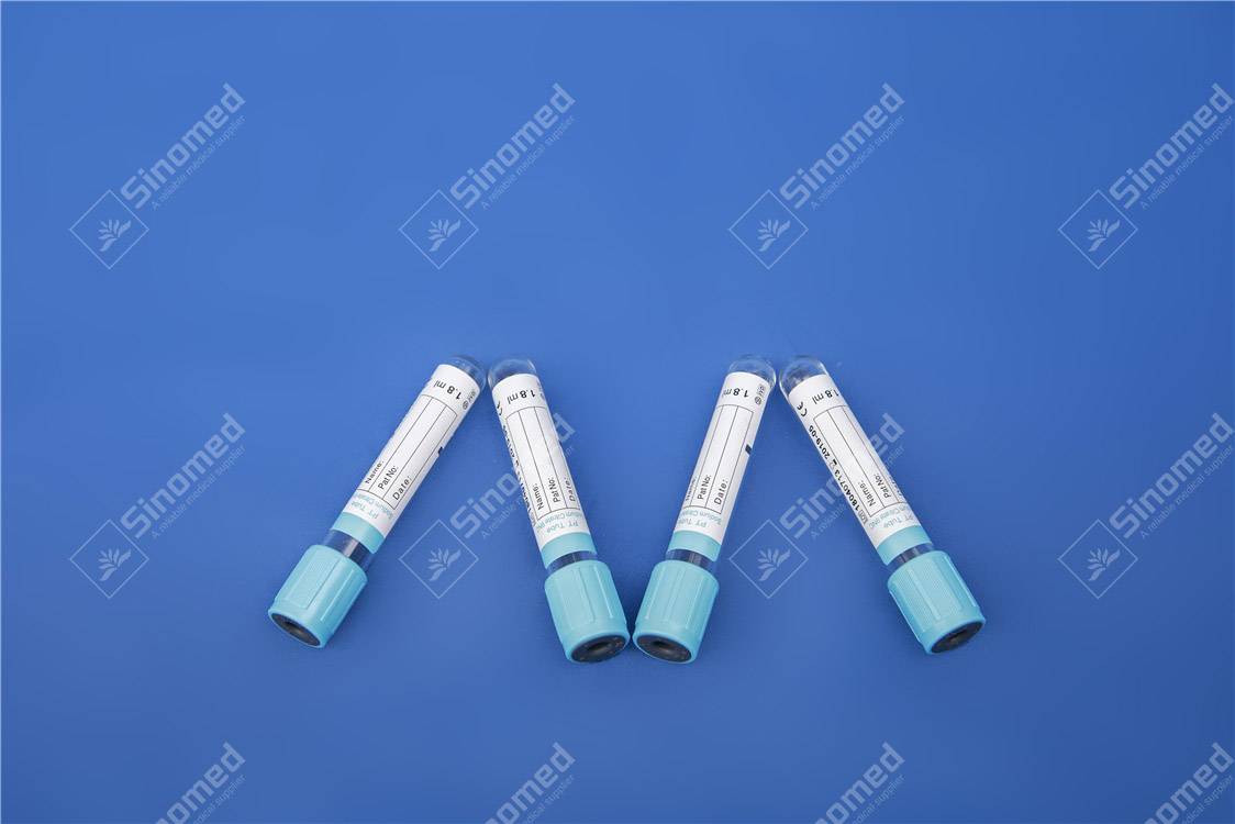Tubos de coleta de sangue a vácuo Imagem em destaque do tubo de coagulação
