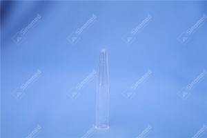 tubo de laboratorio de plástico