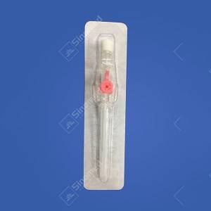 I.V. CANNULA with injection port