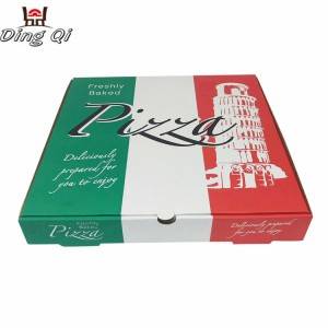 Pizza packaging cardboard pizza box