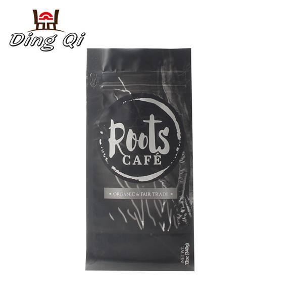 Aluminum Coil Flat Foil Pouches - Custom printed coffee bags 0.5lb 1lb 2lb 5lb – DingQi