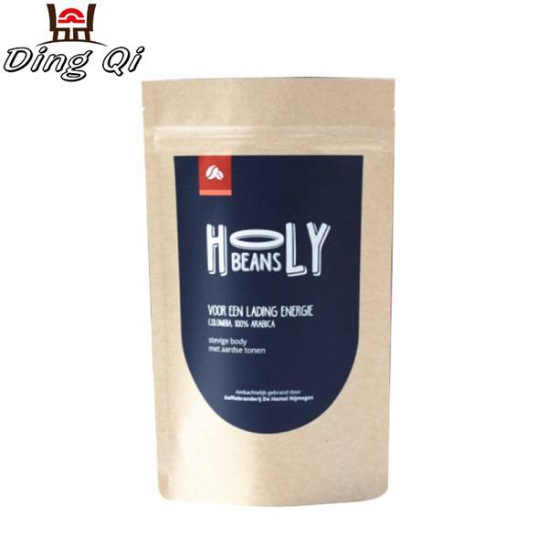 Bare Aluminum Foil Zip Seal Bags - Kraft coffee bags – DingQi