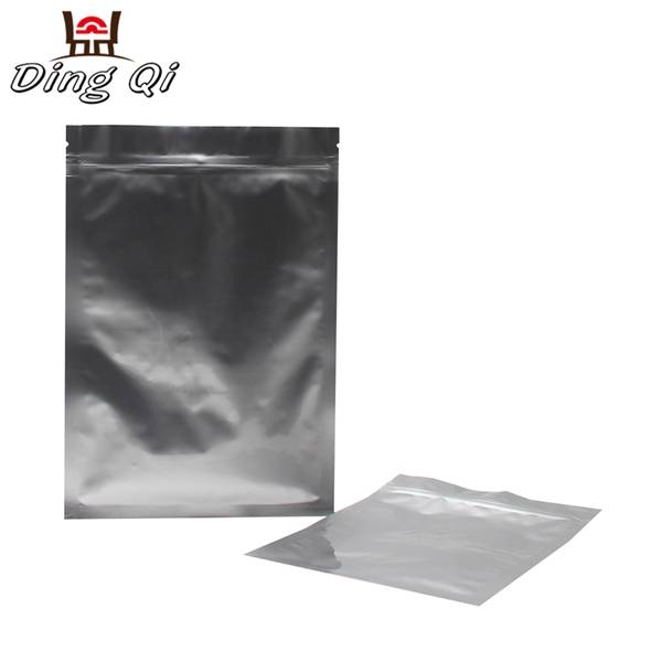Corrugated Aluminum Sheet Aluminum Foil Lined Bags - aluminum foil ziplock bag – DingQi