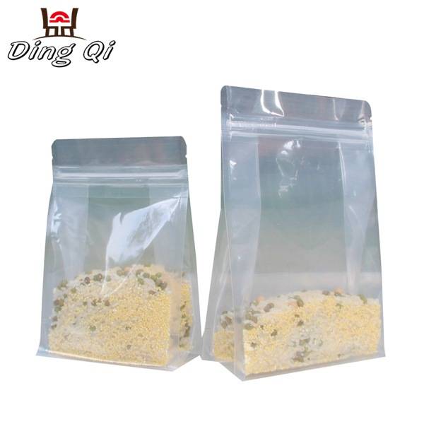 Flat bottom clear bags Featured Image