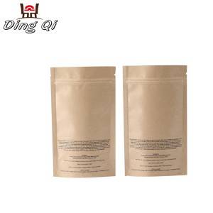kraft stand up bags