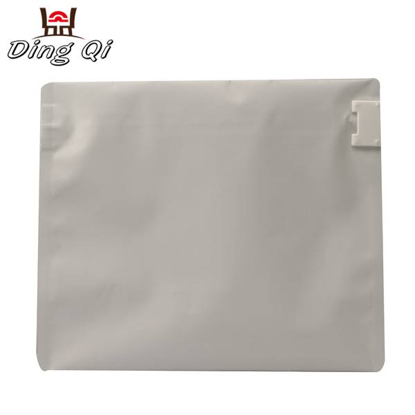 Steel Plate White Coffee Bag - child resistant bag – DingQi