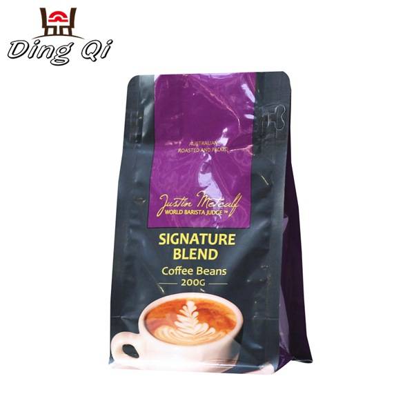 Roofing Steel Coffee Bags With Window - coffee pouch bags – DingQi