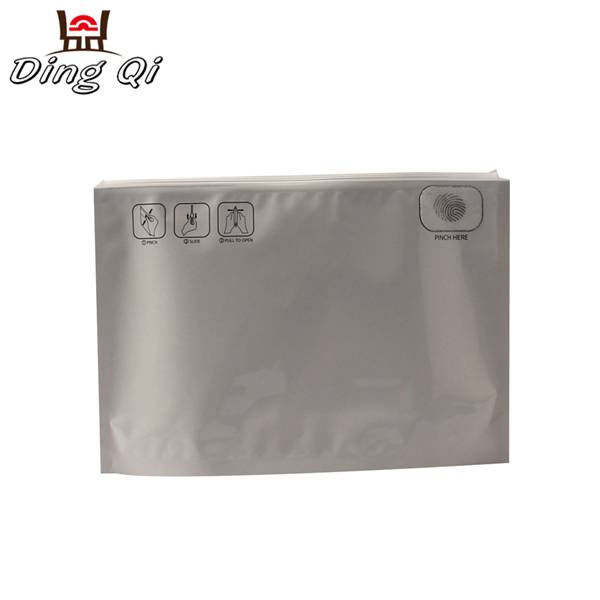 Prime Galvanized Sheet Brown Paper Zip Lock Bags - Child proof storage pouches – DingQi