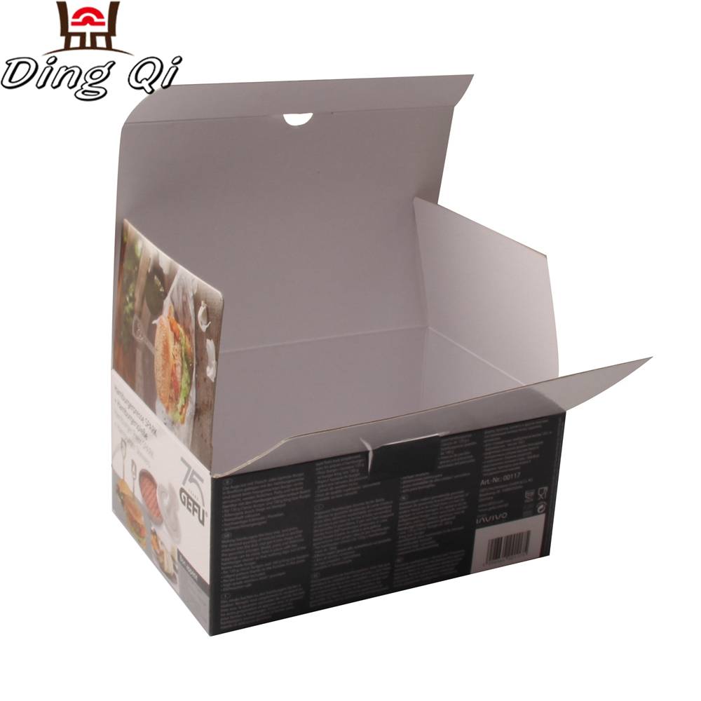 Luxury premium customized empty paper chocolate box packaging