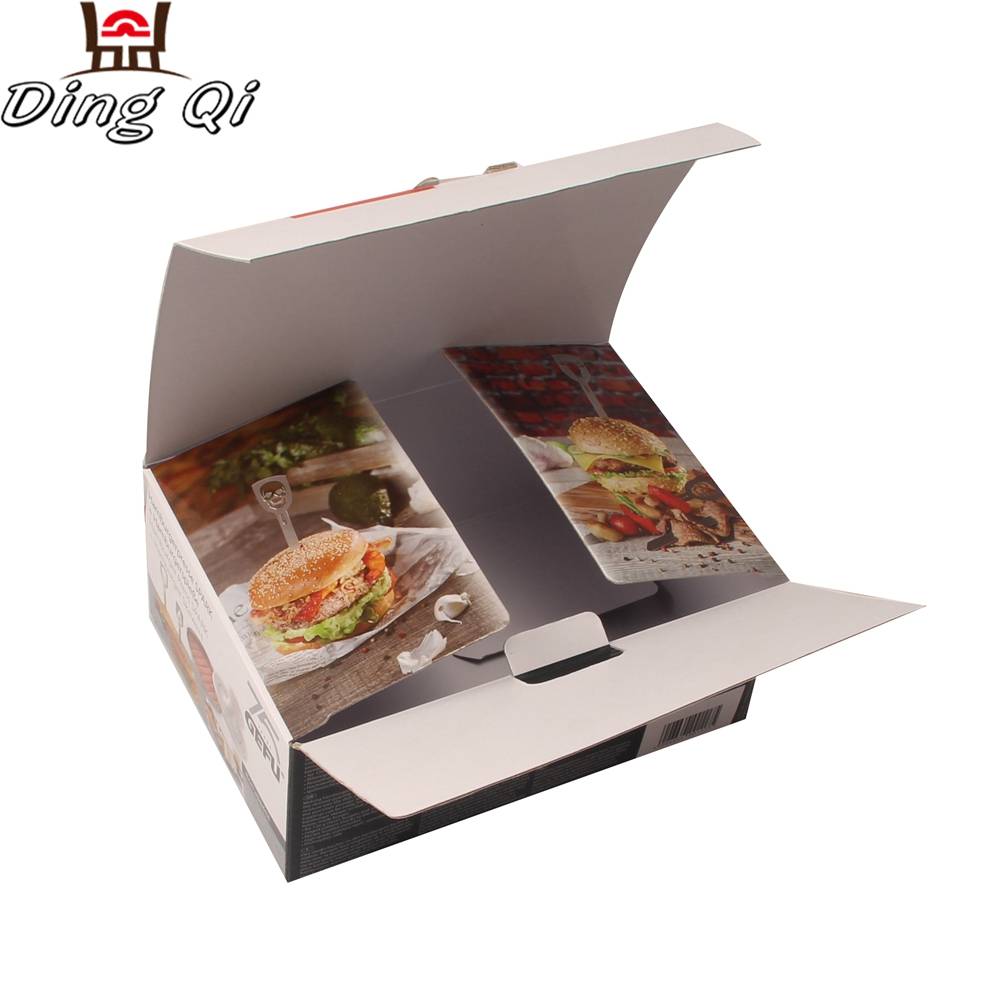 Recycled cardboard paper box for food packaging Featured Image