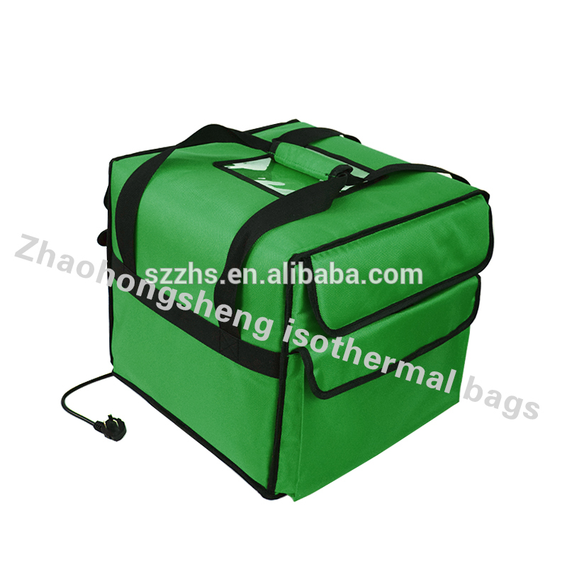 customized heated pizza delivery hot food warmer bags