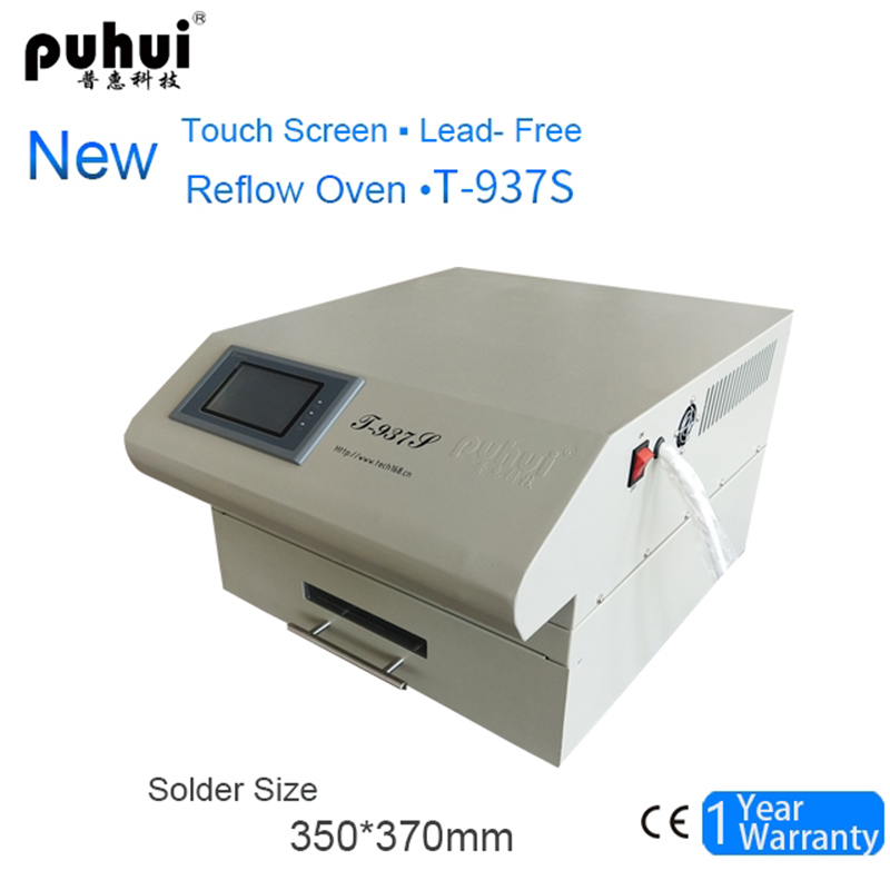 Mei in 2022 Jaar rolt Puhui-team de NIEUWE Touchscreen reflow-oven T-937S officieel uit!