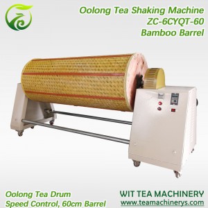 60cm Diameter 150cm Length Oolong Tea Shaking Machine Oolong Drum ZC-6CYQT-60T