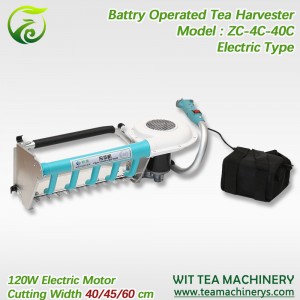 PriceList for Kawasaki Tea Harvester - New Type Electric Ochiai/Kawasaki Tea Plucker ZC-4CD-40C – Wit Tea Machinery