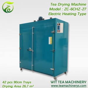 OEM Customized Tea Press Machine - 42 Layers 90cm Trays Rotary Tea Drying Machine ZC-6CHZ-27 – Wit Tea Machinery
