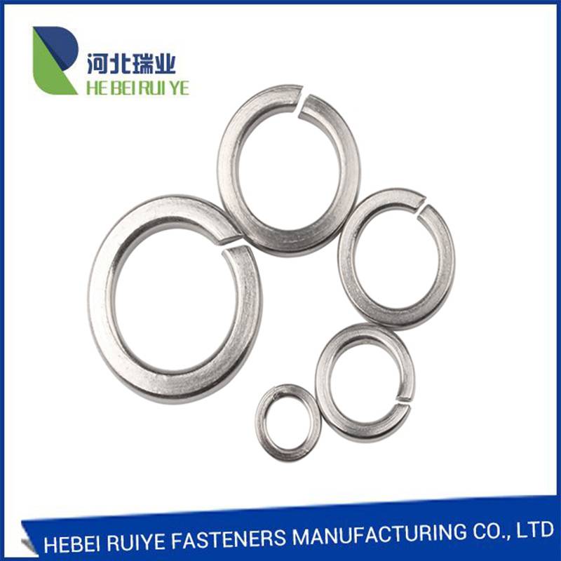 DIN127 steel spring washers spring lock washers factory in China