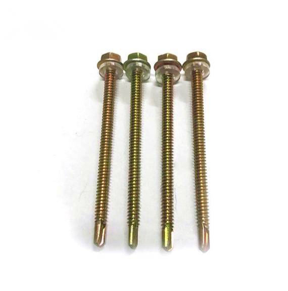 Direct Sales High Quality Hex Head Flange Self drilling Screws
