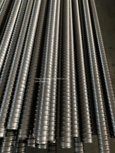 Threaded reinforcement for prestressed concrete PSB1200