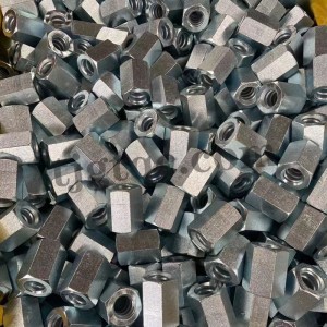 Galvanized Hex Nut and Slotted Hex Nut