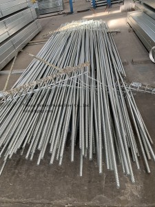 Threaded reinforcement for prestressed concrete PSB1200