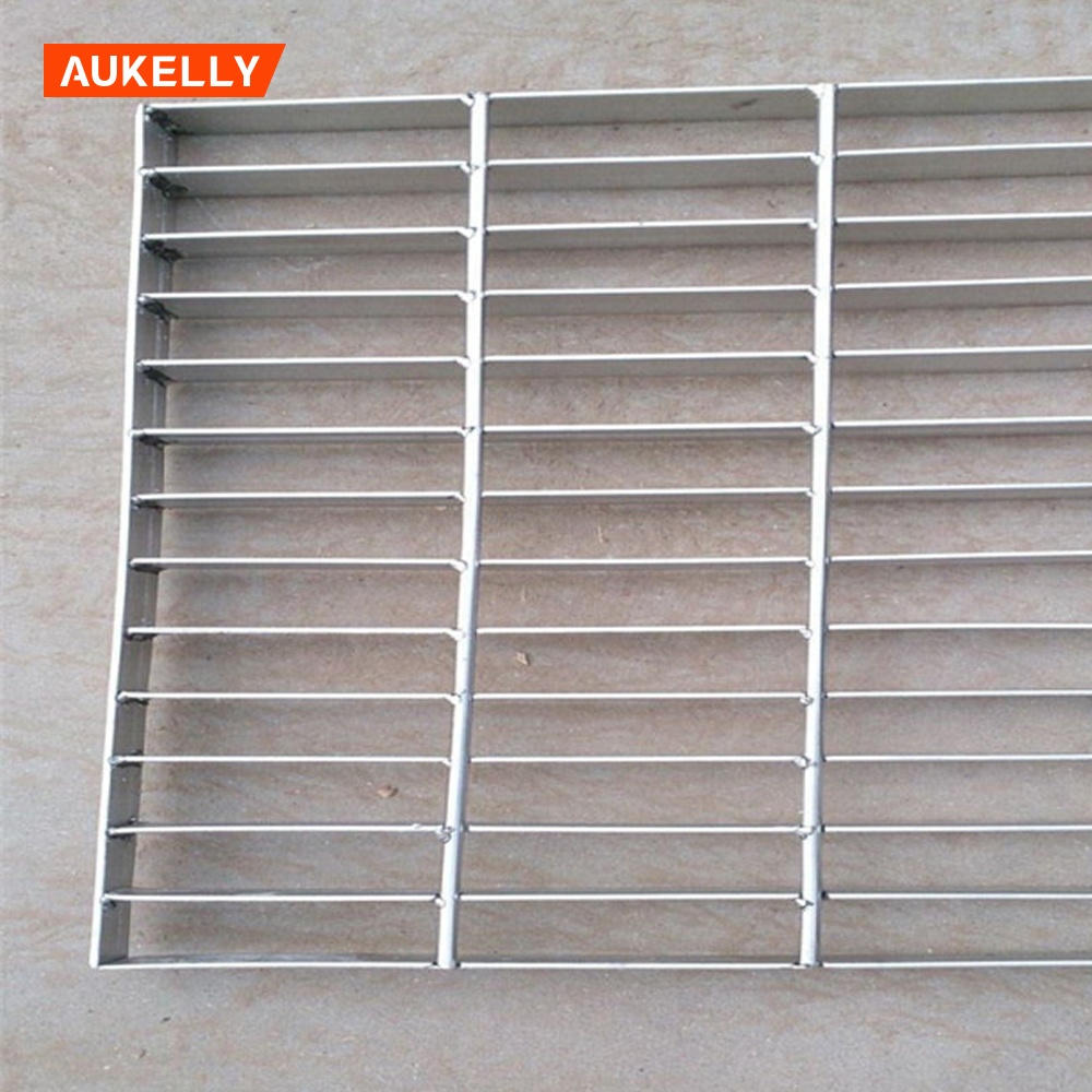 China small hole industrial electro galvanized mesh anti slip swimming pool grating galvanized electro forge steel grating