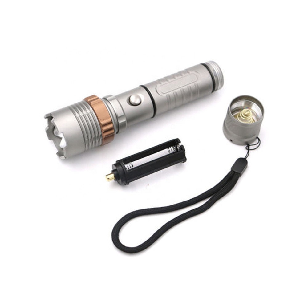 Multifunction Aluminum Alloy 1000 lumen Rotating Focus Torch dimming led taschenlampe Rechargeable Super Bright Led Flashlight